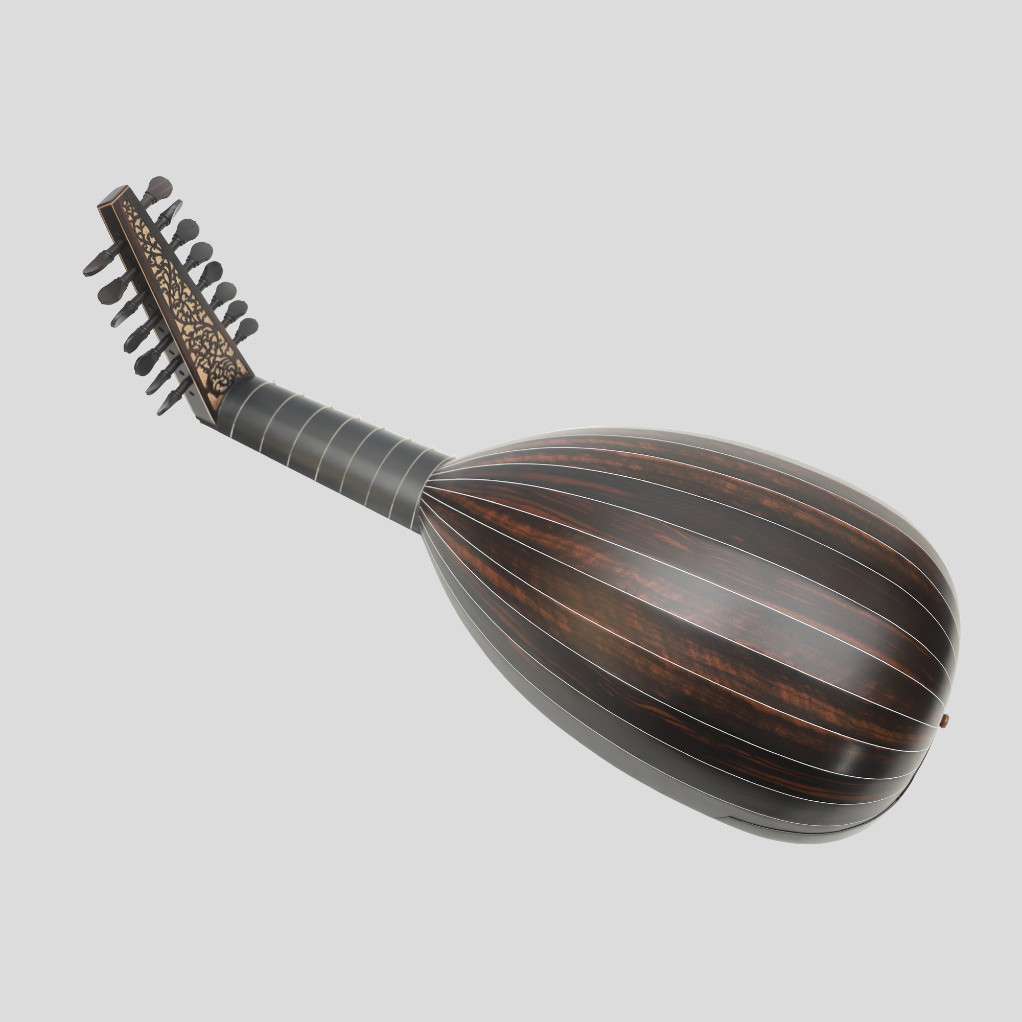 Muzikkon Renaissance Lute 8 Course Right Hand After Hieber