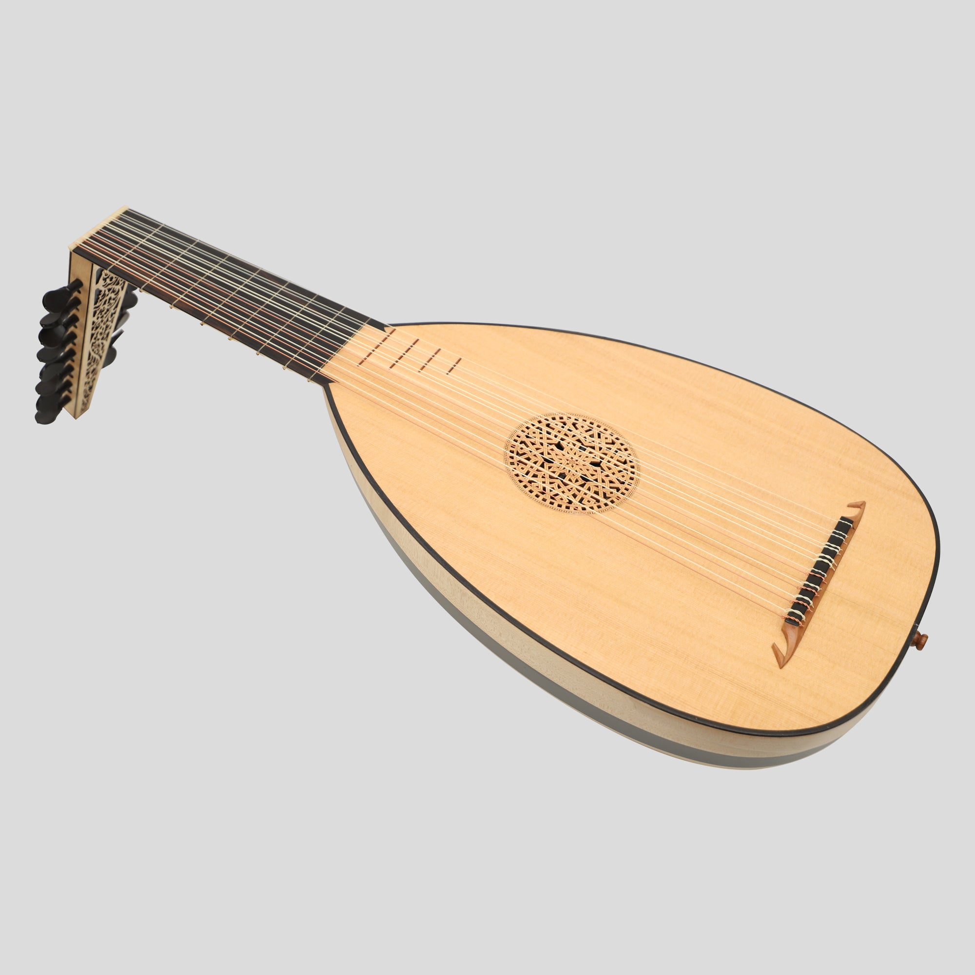 Muzikkon Renaissance Lute 8 Course Right Hand After Hieber
