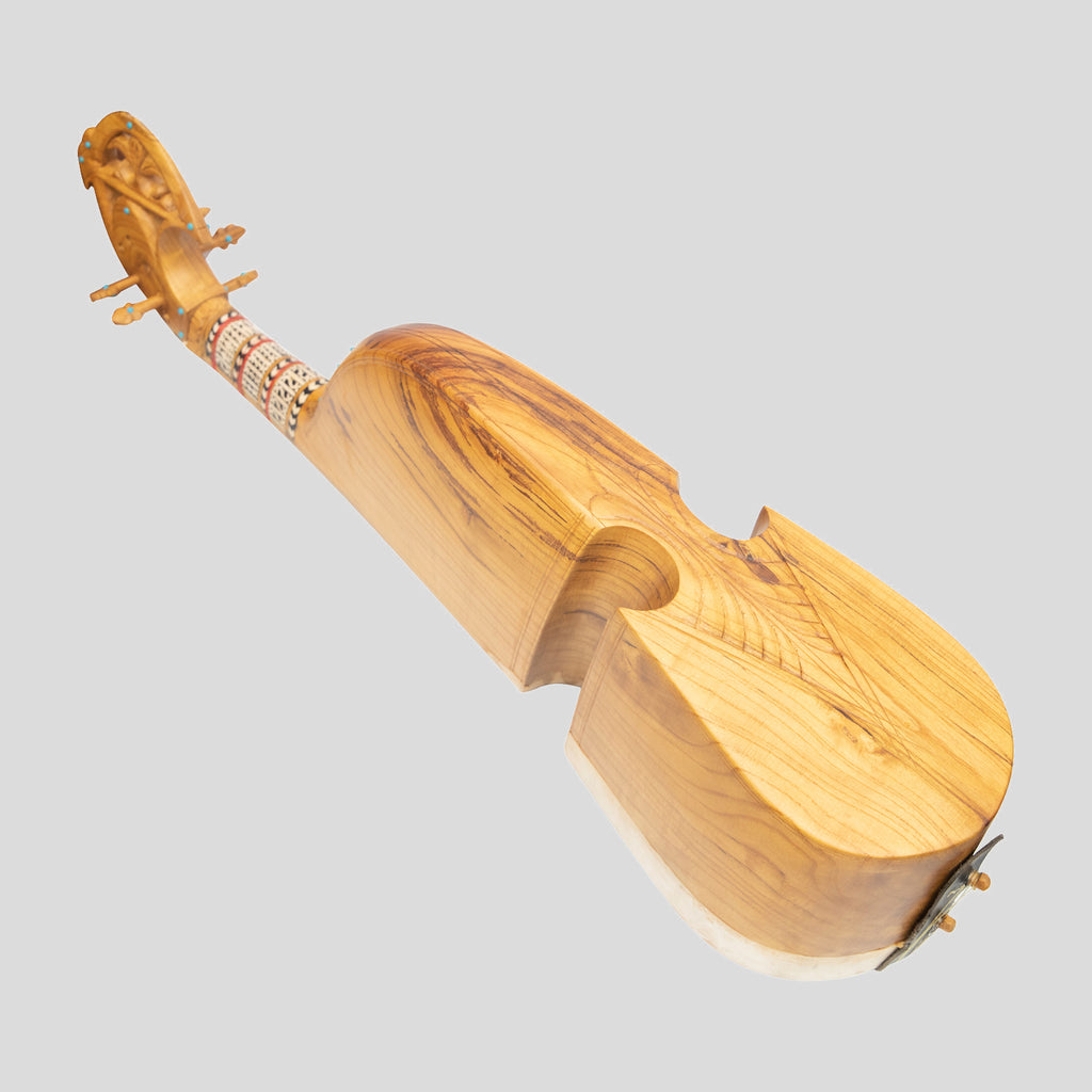 Muzikkon Afghani Rubab Half Sadafi Mulberry