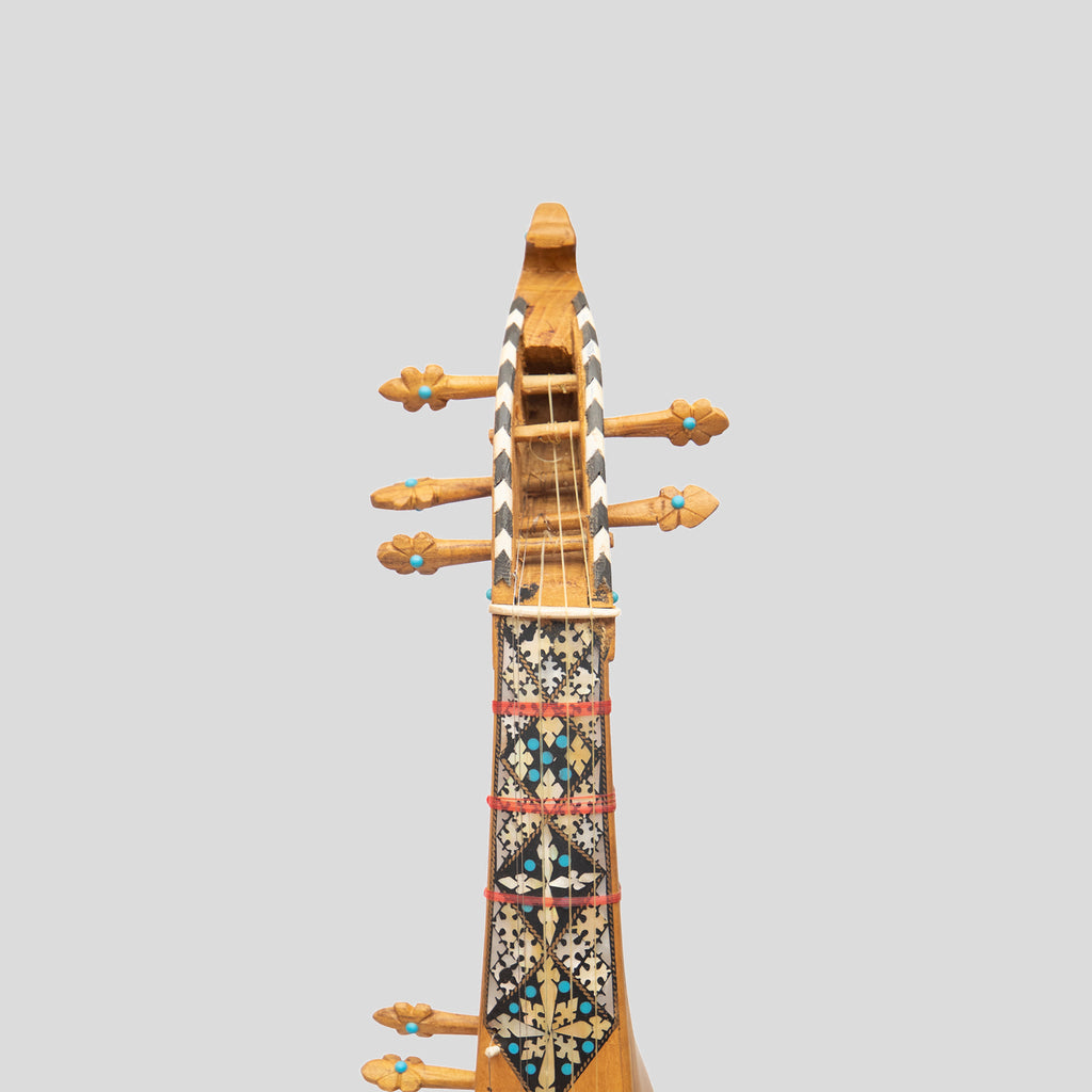 Muzikkon Afghani Rubab Half Sadafi Mulberry