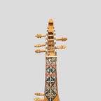 Muzikkon Afghani Rubab Half Sadafi Mulberry