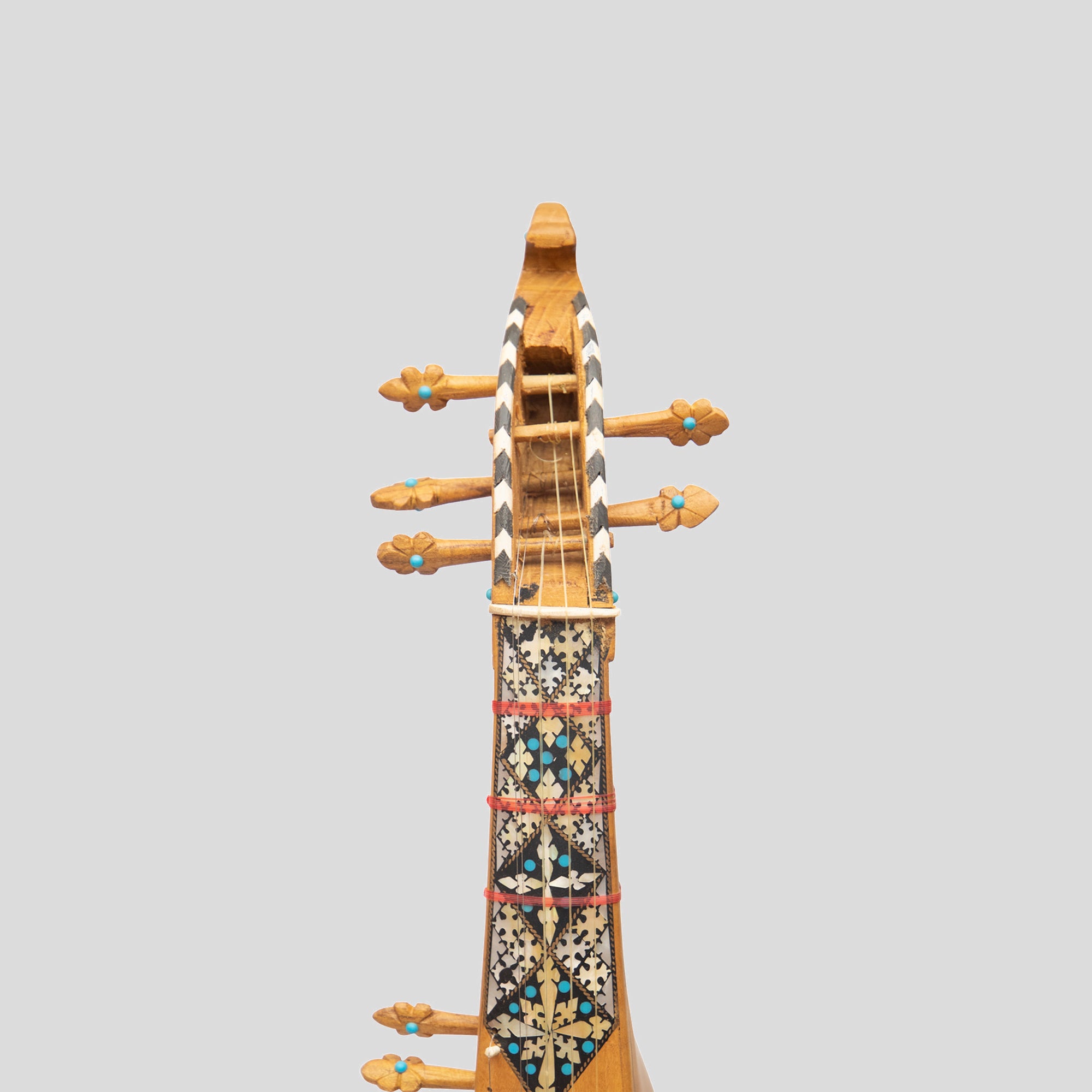 Muzikkon Afghani Rubab Half Sadafi Mulberry