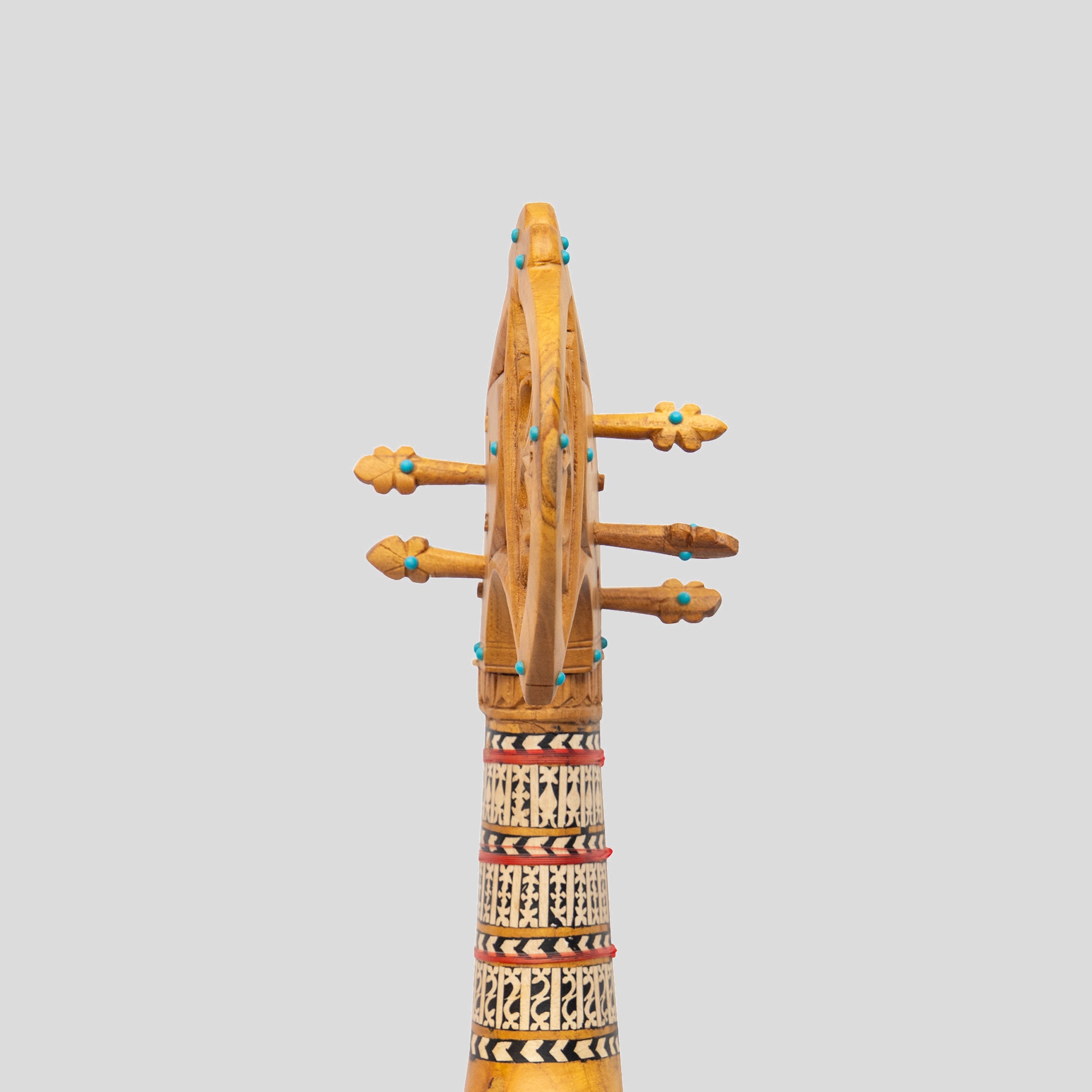 Muzikkon Afghani Rubab Half Sadafi Mulberry
