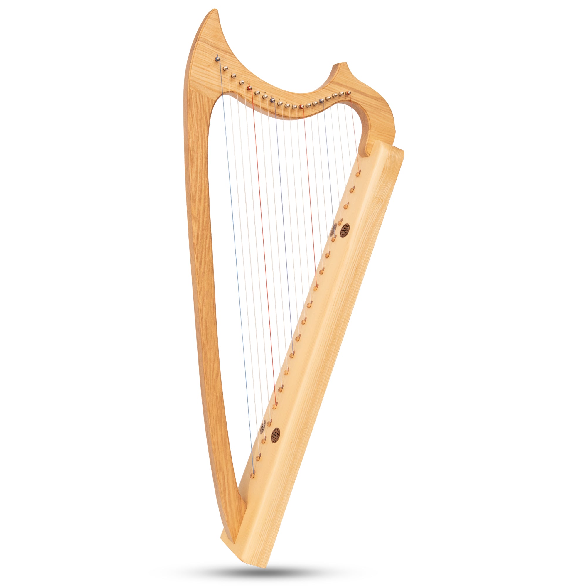 Muzikkon Gothic Harp 19 String Ashwood