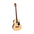 Muzikkon Jumbo Acoustic Bass Guitar, 4 String