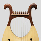 Muzikkon Lyre Harp 8 String Rosewood