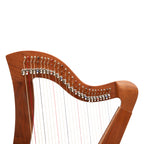 27 String Mchugh Harp Square Back