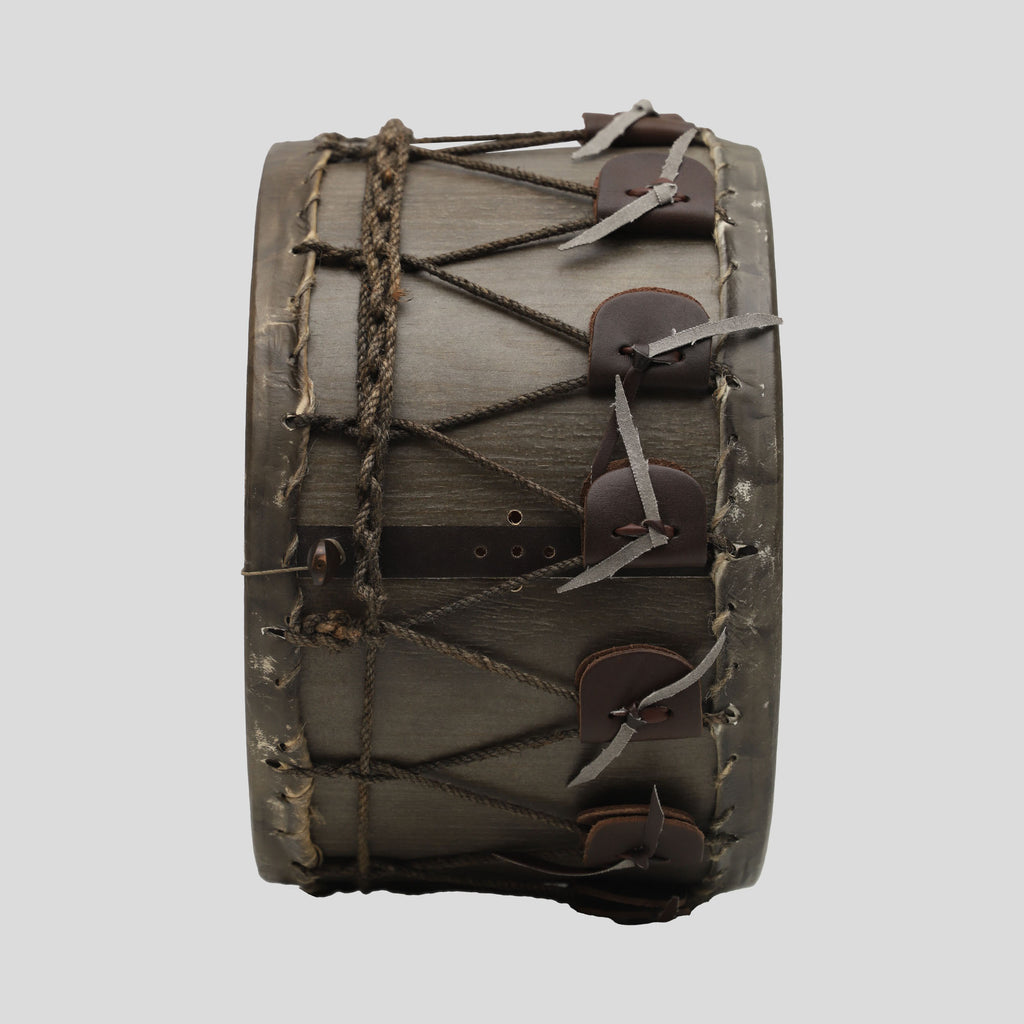 Muzikkon Medieval Drum 12"X8" Small with Short Body Ebony Finish