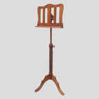 Muzikkon Single Tray Sprial Music Stand Rosewood