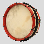 MUZIKKON TABOR DRUM 10 INCH RED