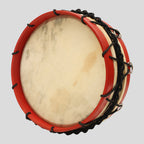 MUZIKKON TABOR DRUM 10 INCH RED