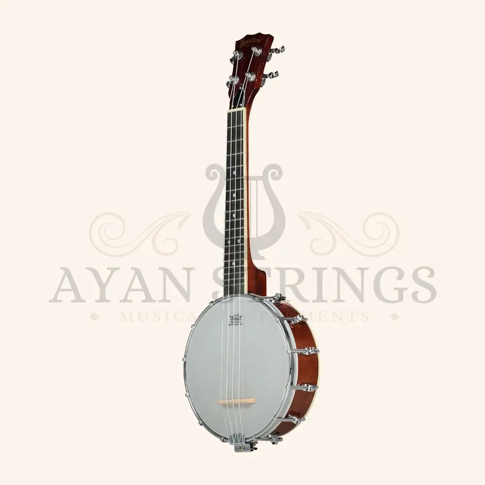 New Heartland 4 string Banjolele Banjo Ukulele 23 inch Concert Mahogany - Stringed Instruments