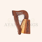 O’carolan Harp 5 String Rosewood Knotwork - Stringed Instruments