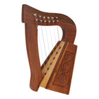O'carolan Harp, 6 String  Rosewood Knotwork