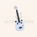 Panda Wood Electric Ukulele with Bag
