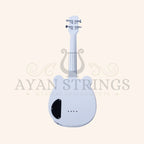 Panda Wood Electric Ukulele with Bag