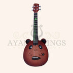 Panda Wood Electric Ukulele with Bag - Stringed Instruments
