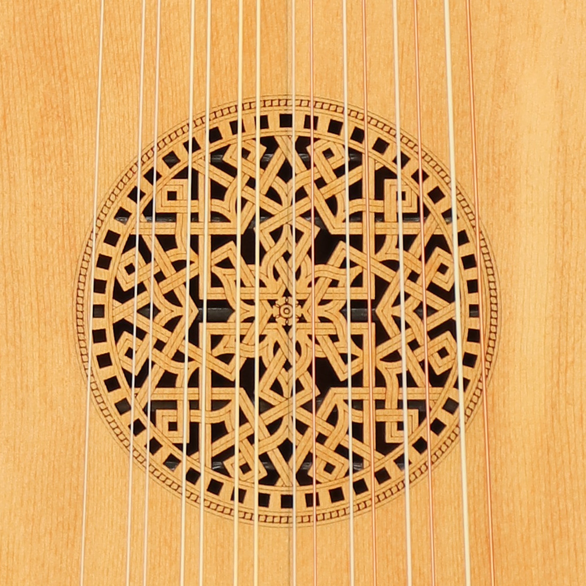 Muzikkon Renaissance Lute 8 Course Deluxe Left Hand After Hieber