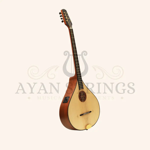 Traditional Irish Bouzouki 8 String With EQ - Mahogany - Stringed Instruments