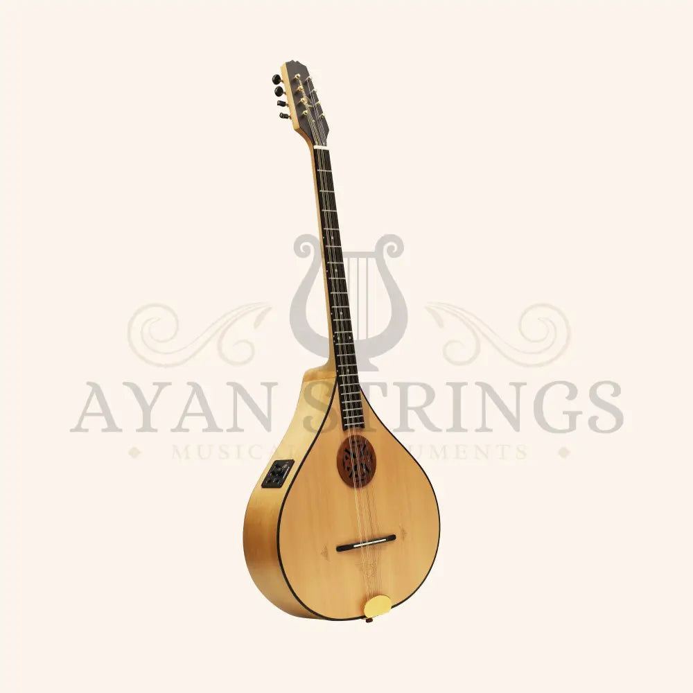 Traditional Irish Bouzouki 8 String With EQ - Maple - Stringed Instruments