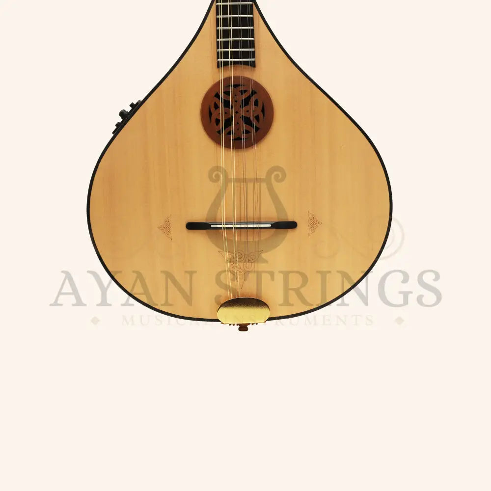 Traditional Irish Bouzouki 8 String With EQ - Stringed Instruments