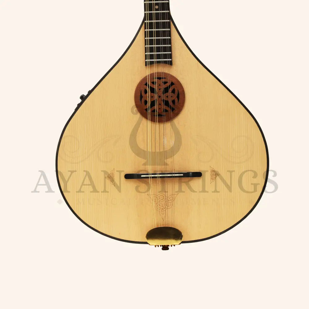 Traditional Irish Bouzouki 8 String With EQ - Stringed Instruments