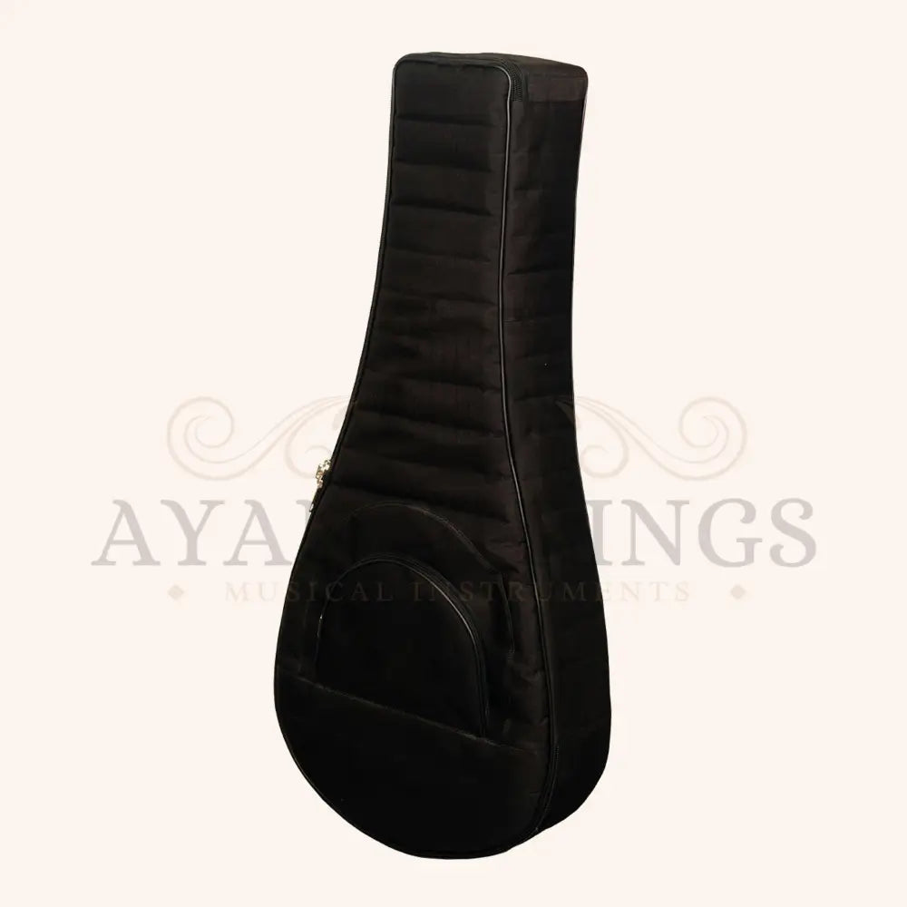 Traditional Irish Bouzouki 8 Strings Walnut with Spruce Top C103 Purfling - Stringed Instruments