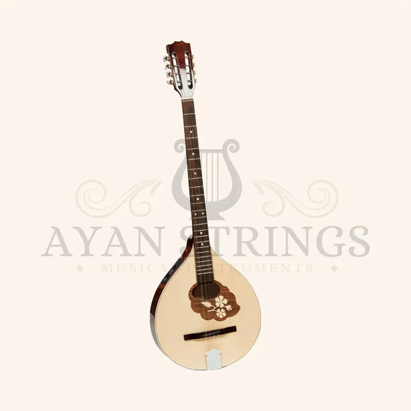Traditional Irish Bouzouki With EQ 8 Strings Maple Body with Spruce Top - Stringed Instruments