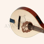 Traditional Irish Bouzouki With EQ 8 Strings Maple Body with Spruce Top - Stringed Instruments
