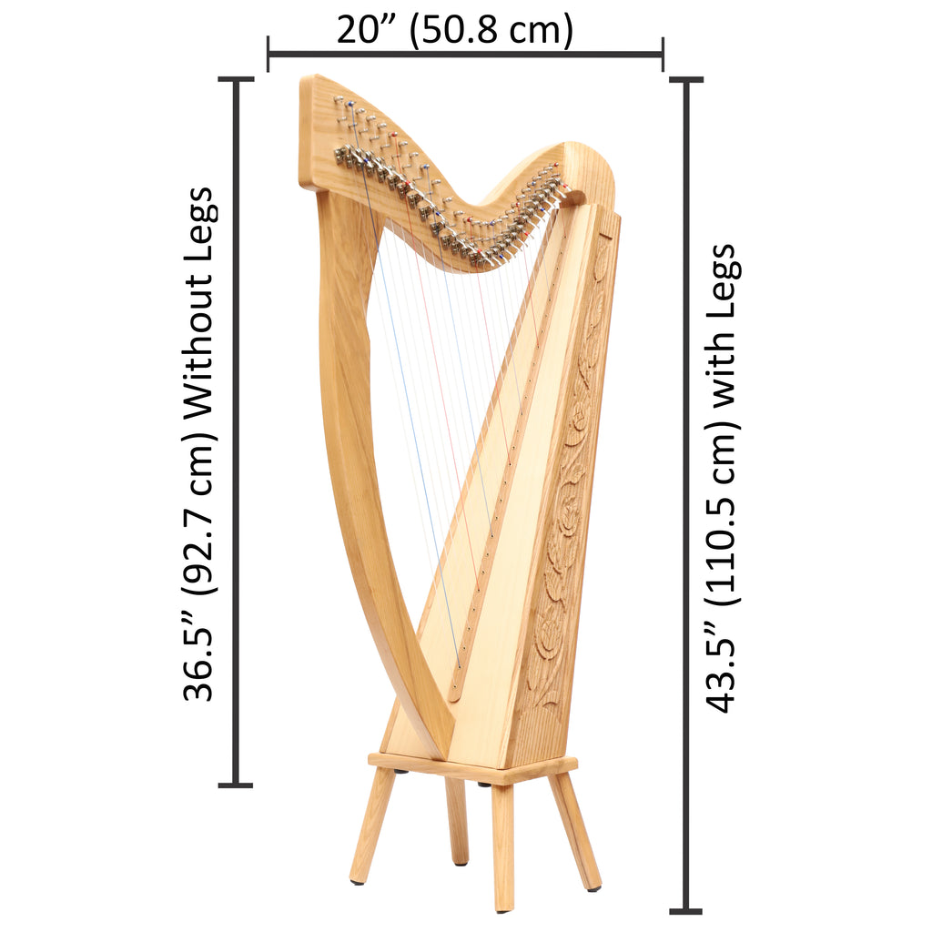 27 String Trinity Celtic Harp