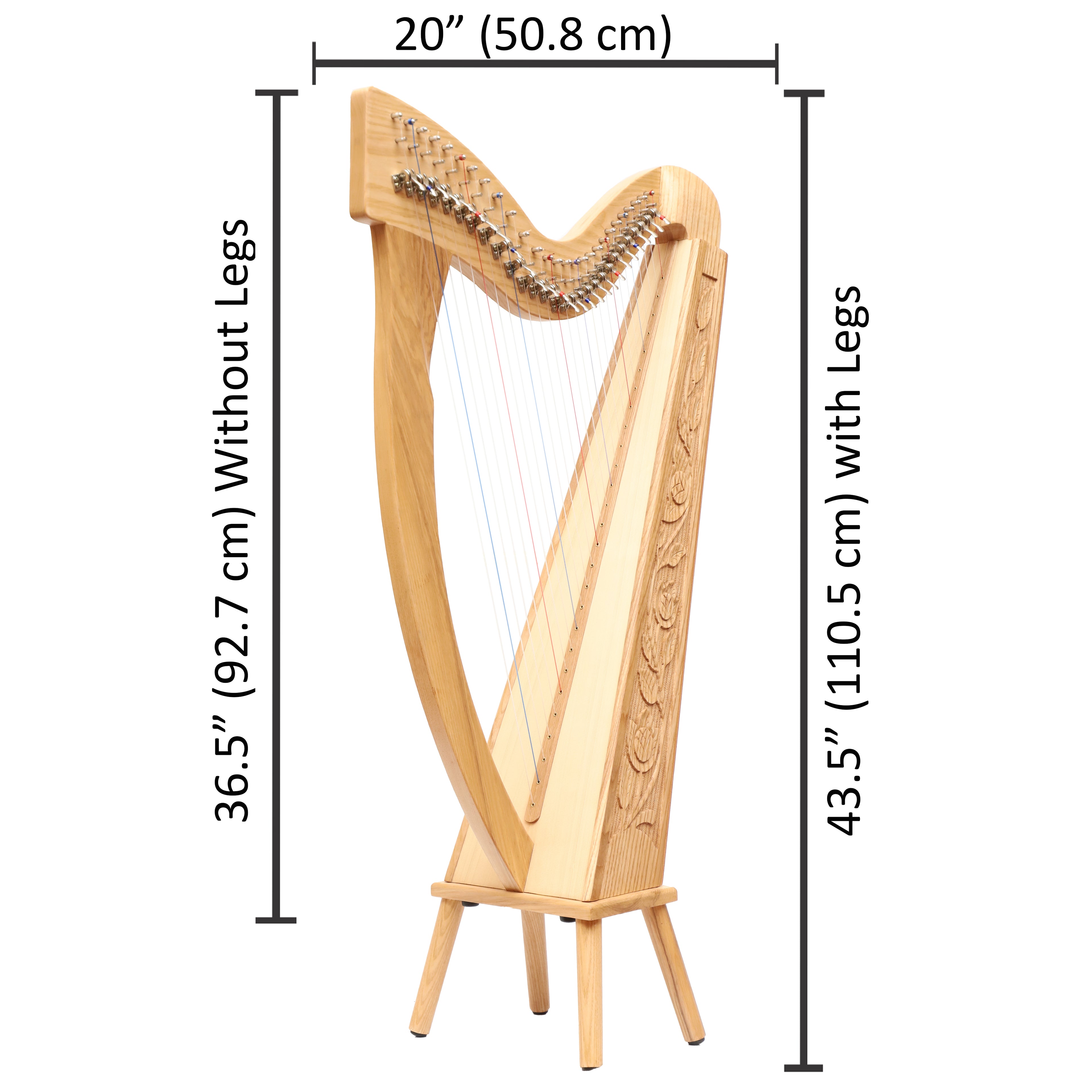 27 String Trinity Celtic Harp