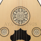 Turkish Oud 11 Strings Mahogany - Stringed Instruments