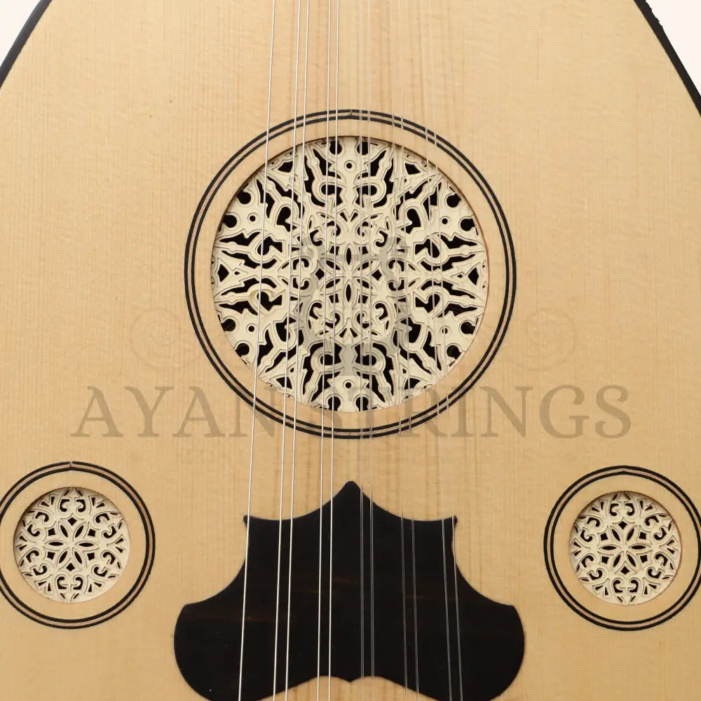 Turkish Oud 11 Strings Mahogany - Stringed Instruments