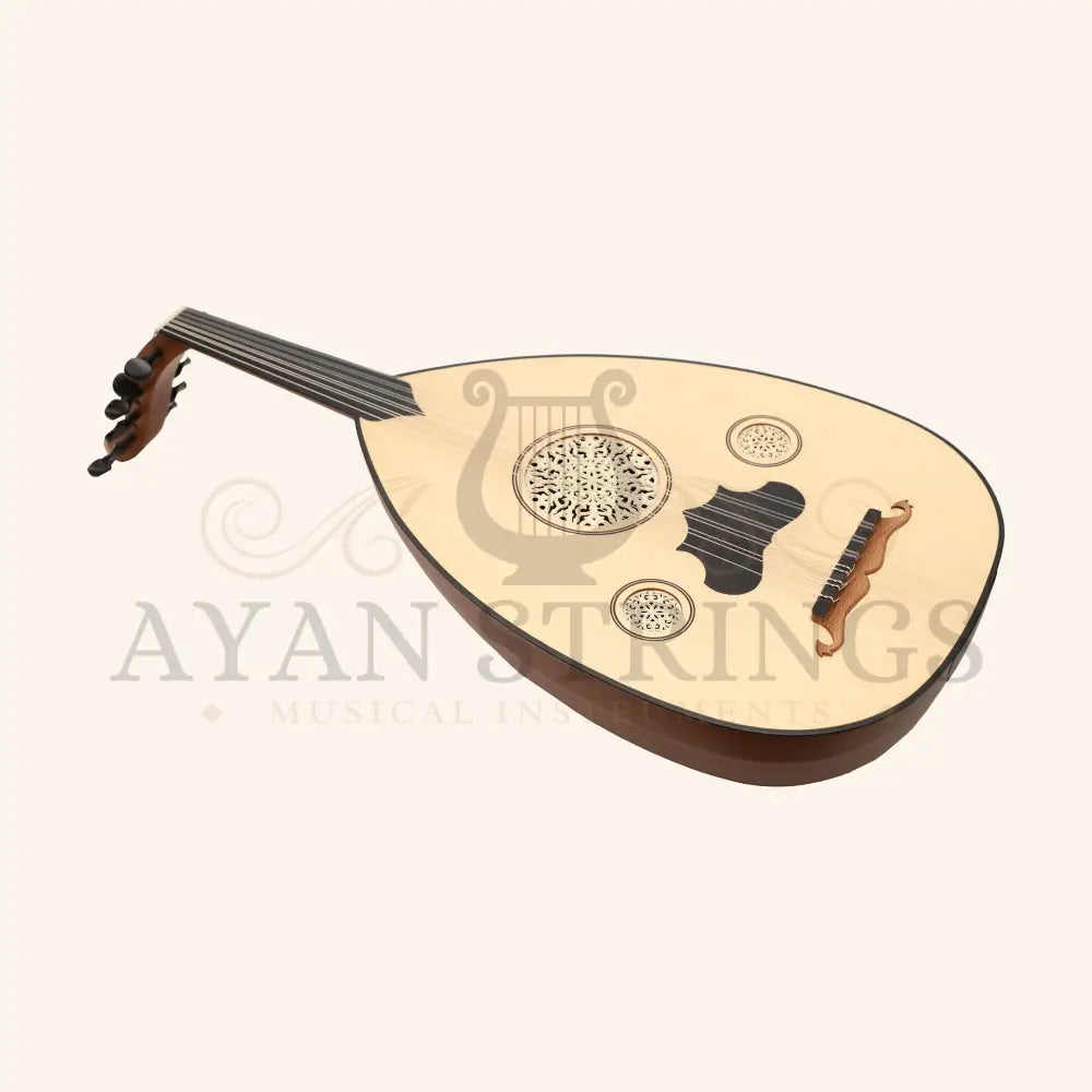 Turkish Oud 11 Strings Mahogany - Stringed Instruments
