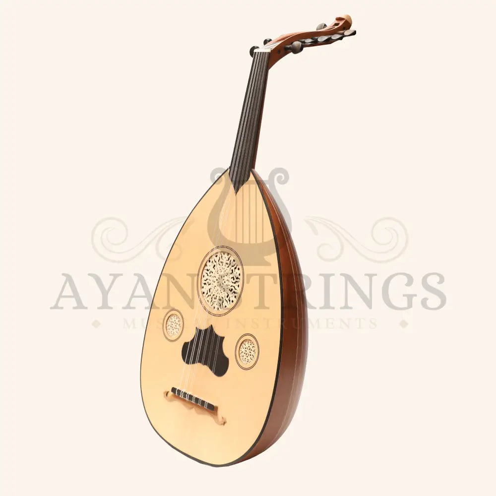 Turkish Oud 11 Strings Mahogany - Stringed Instruments